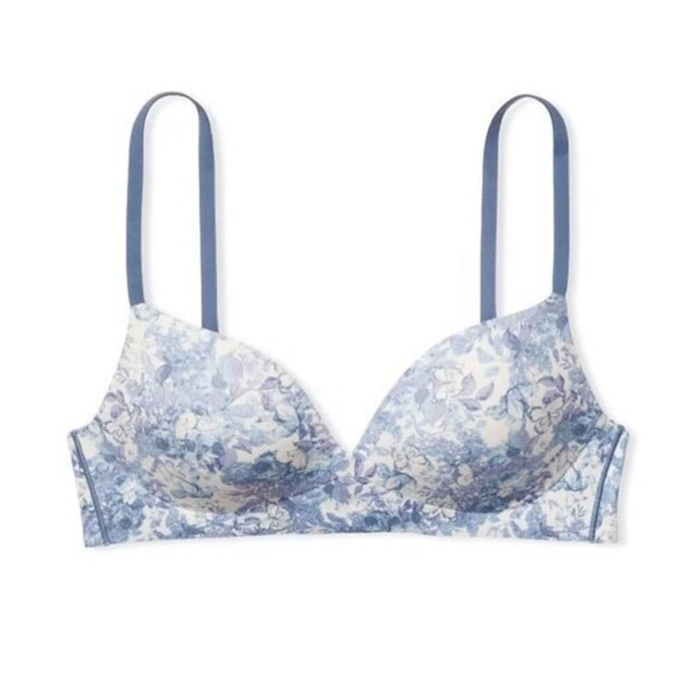 Victorias Secret Floral Blue Women's Bra 36D